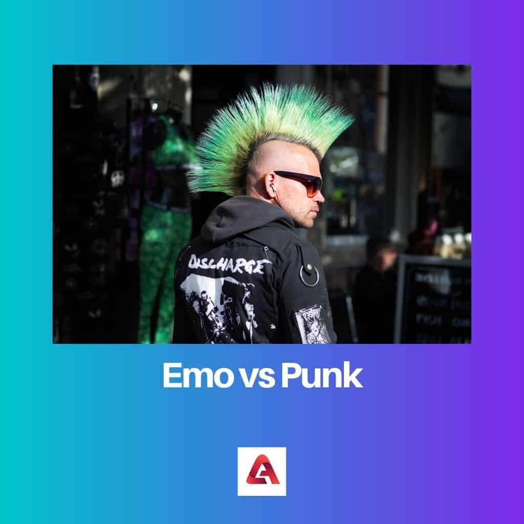 Emo vs Punk: Ero ja vertailu