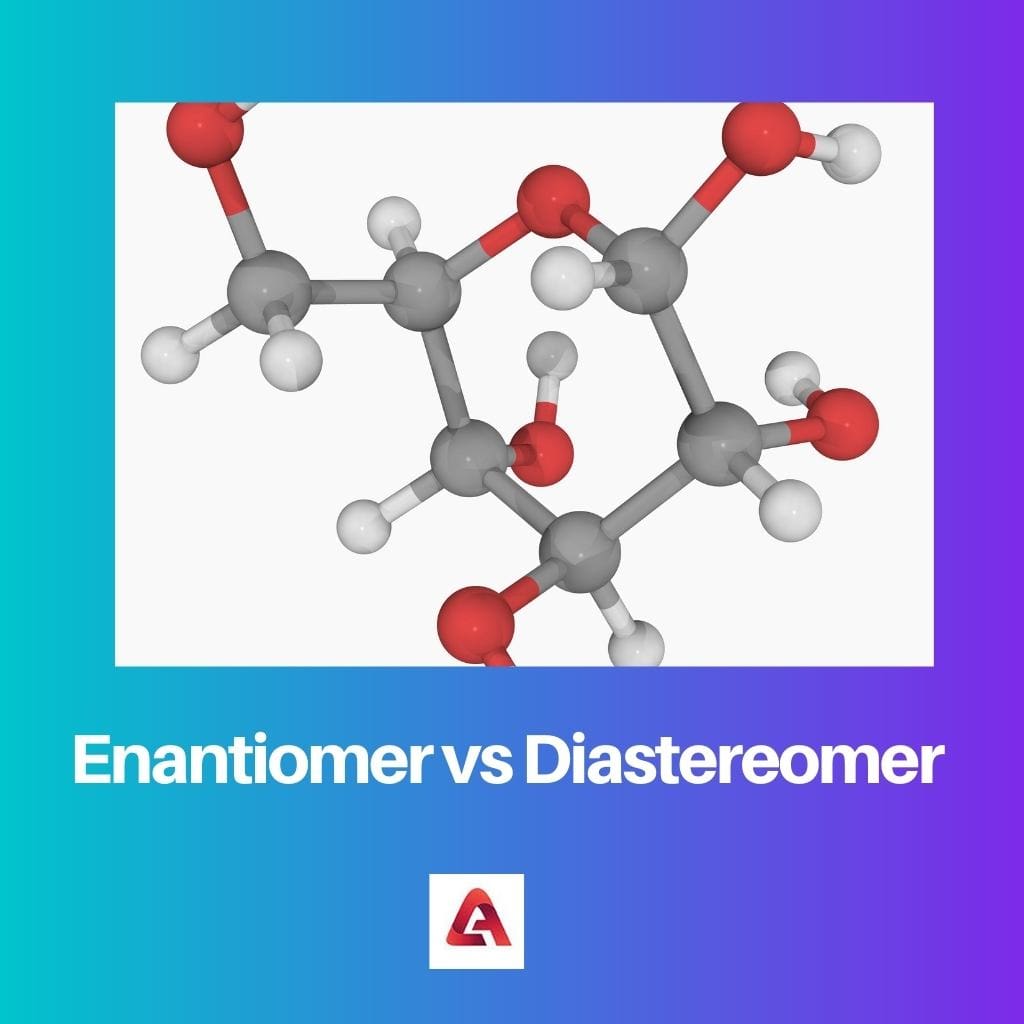 Enantiómero vs Diastereoisómero