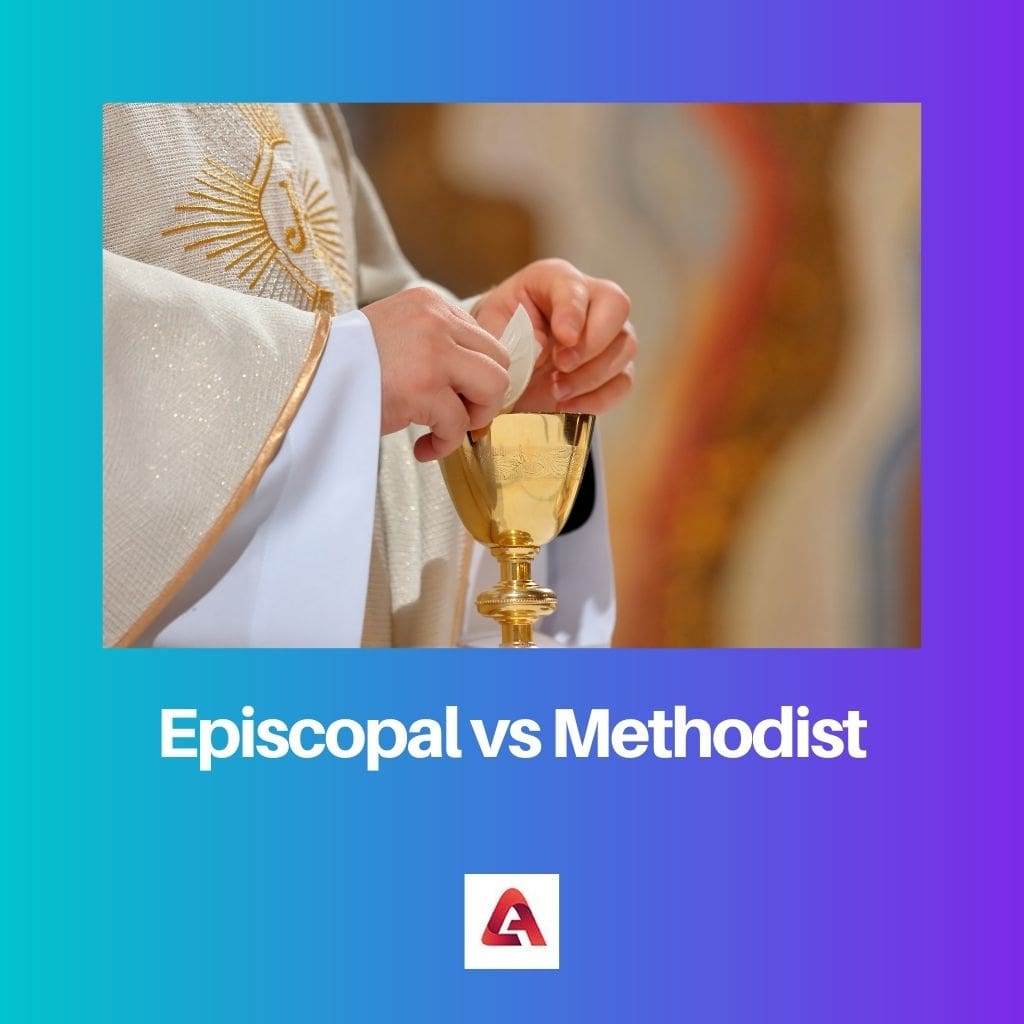 Épiscopal contre méthodiste