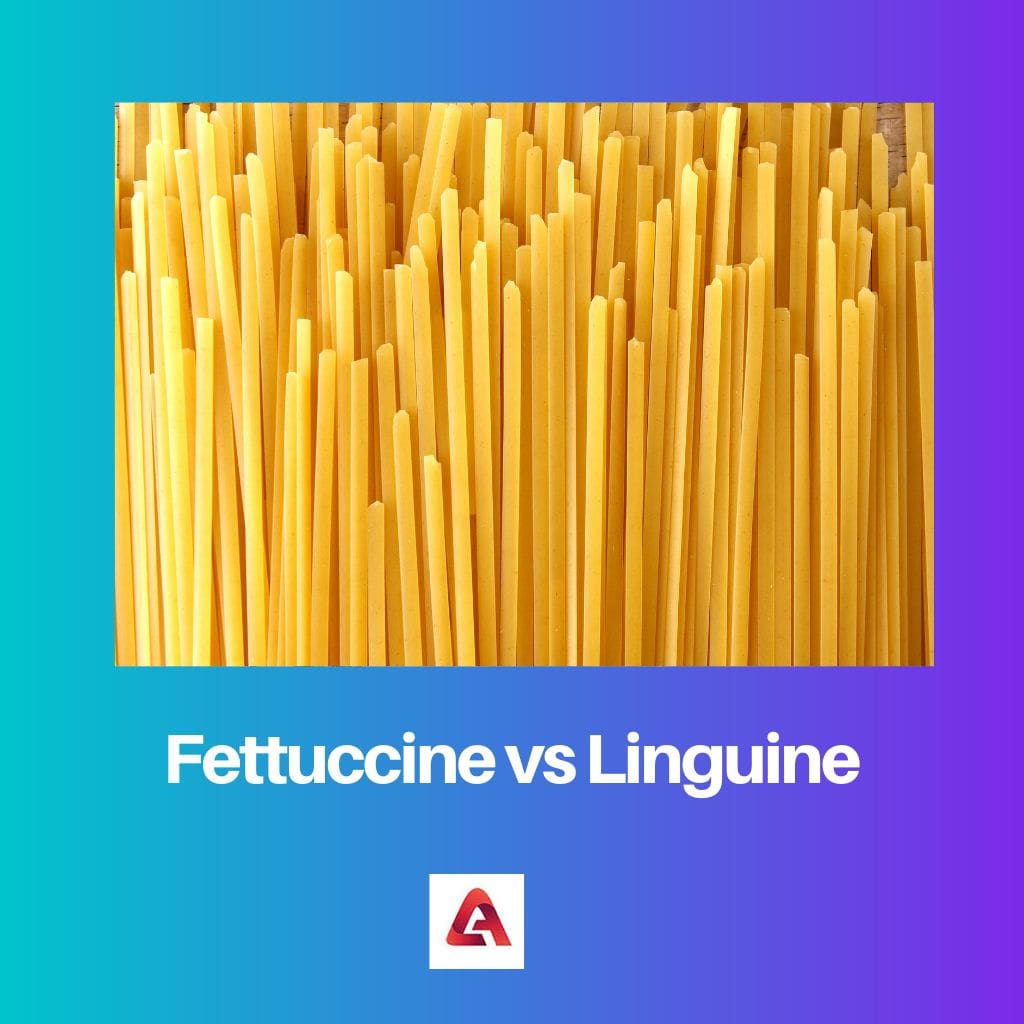 Fettuccini vs linguini