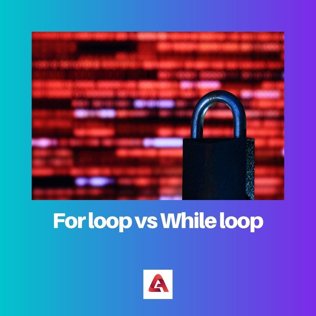 For loop vs While -silmukka