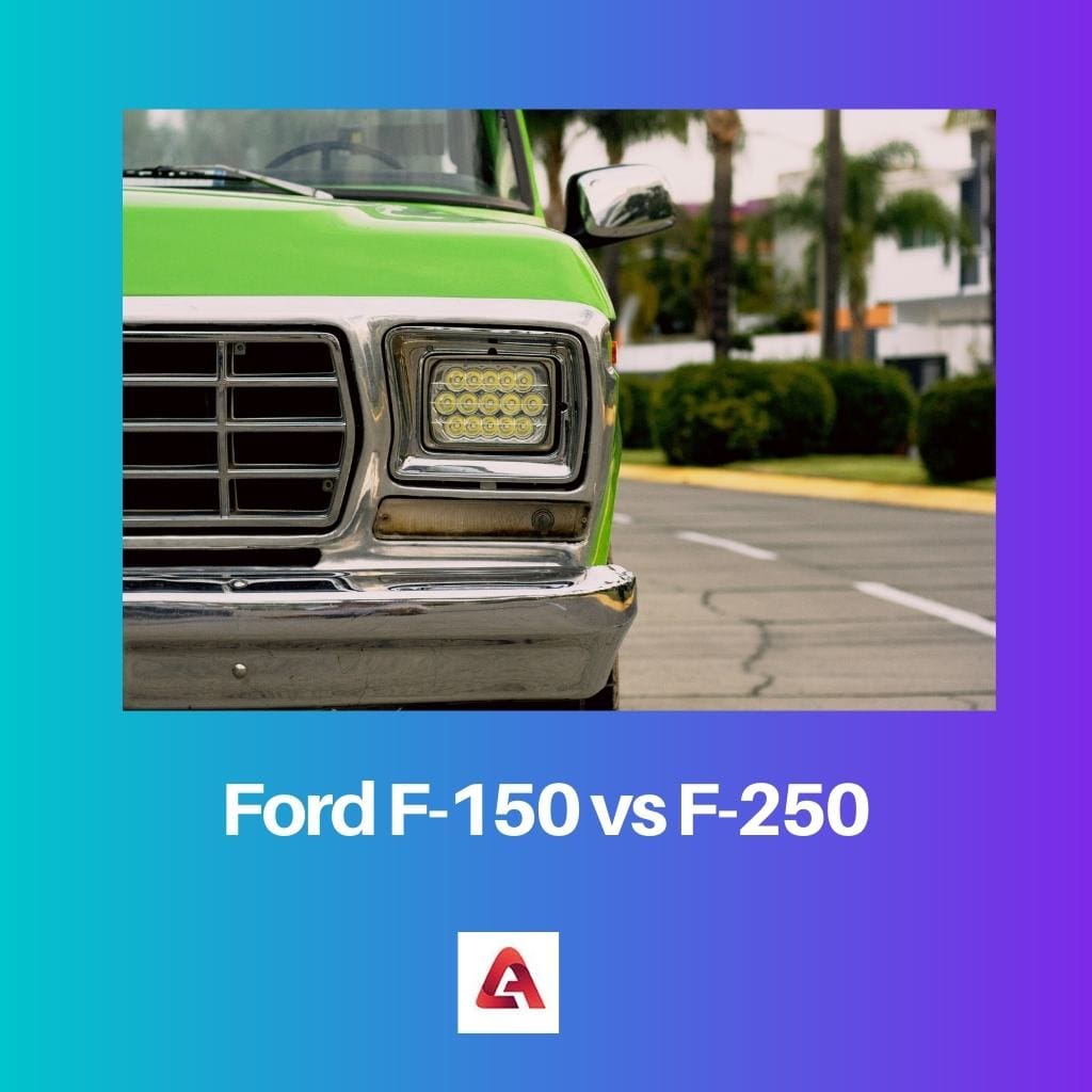 Ford F 150 vs F 250