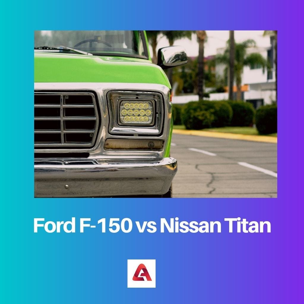 Ford F 150 contre Nissan Titan