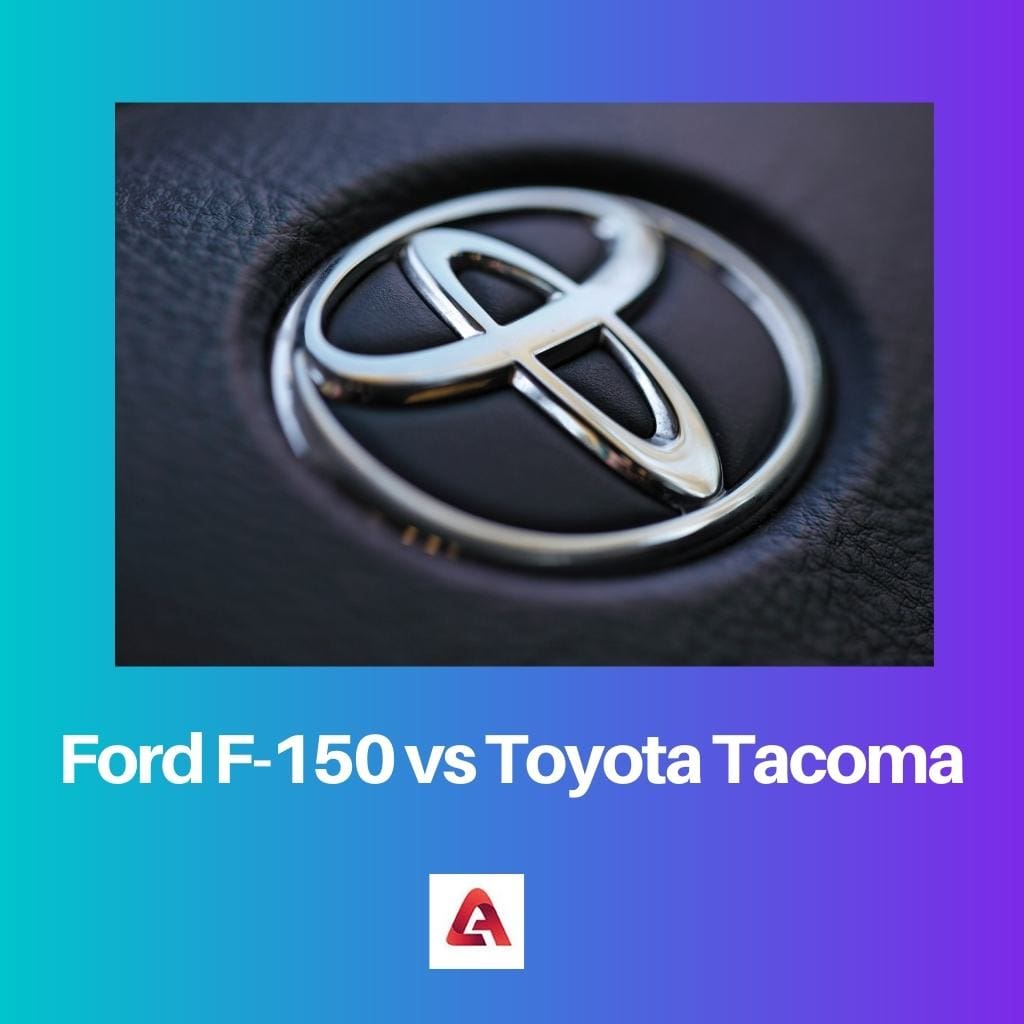 Ford F 150 vs Toyota Tacoma