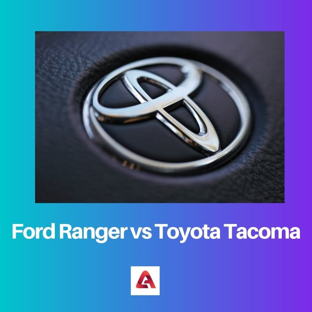 福特 Ranger vs 丰田塔科马