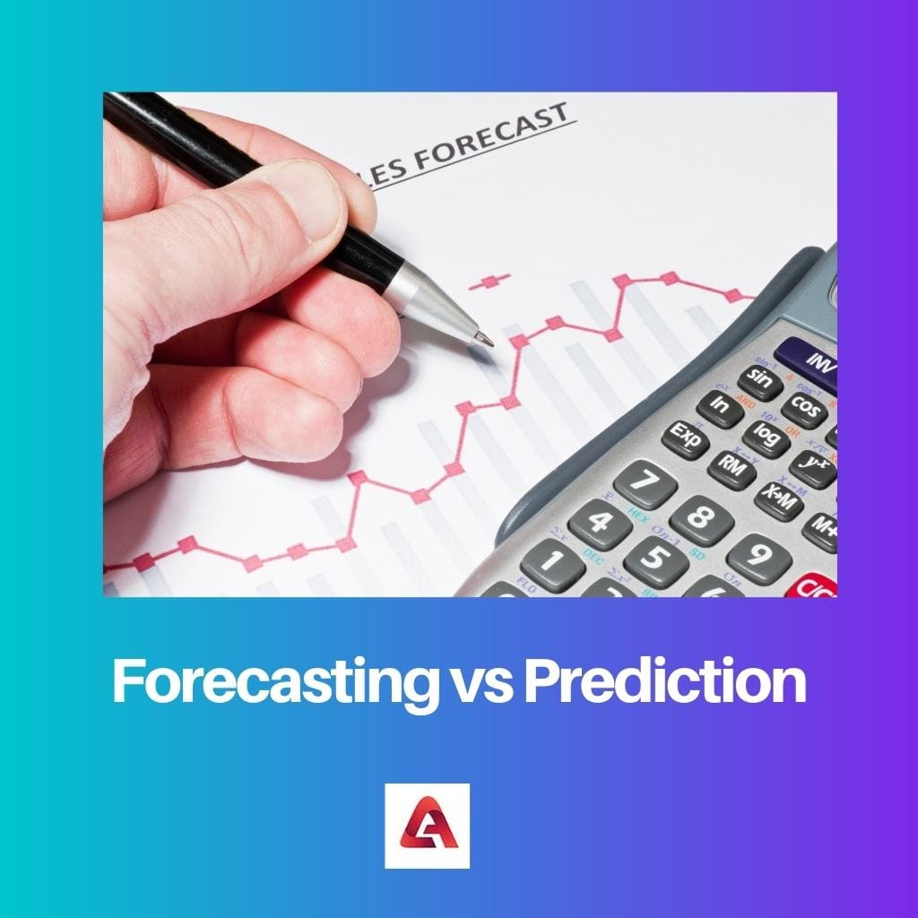 Forecasting vs Prediction