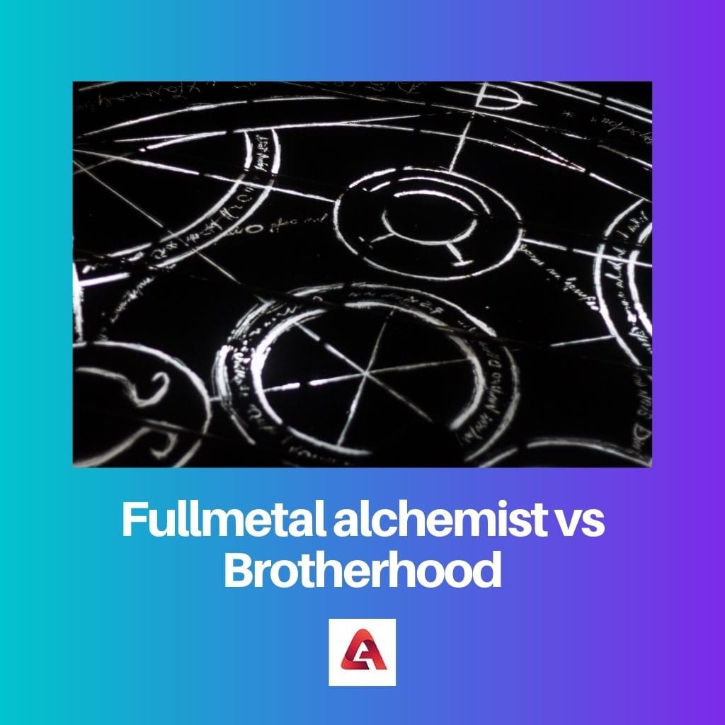 Fullmetal Alchemist vs Brotherhood