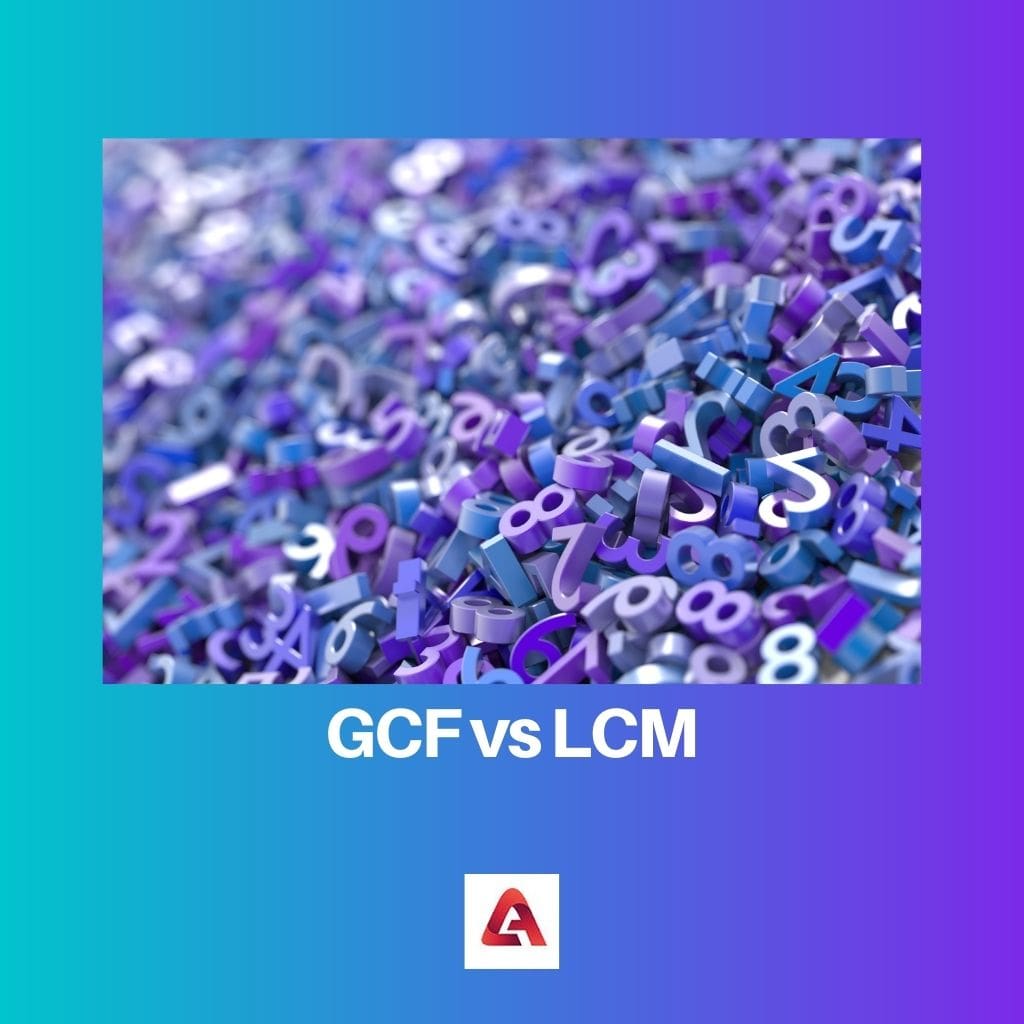 GCF vs LCM