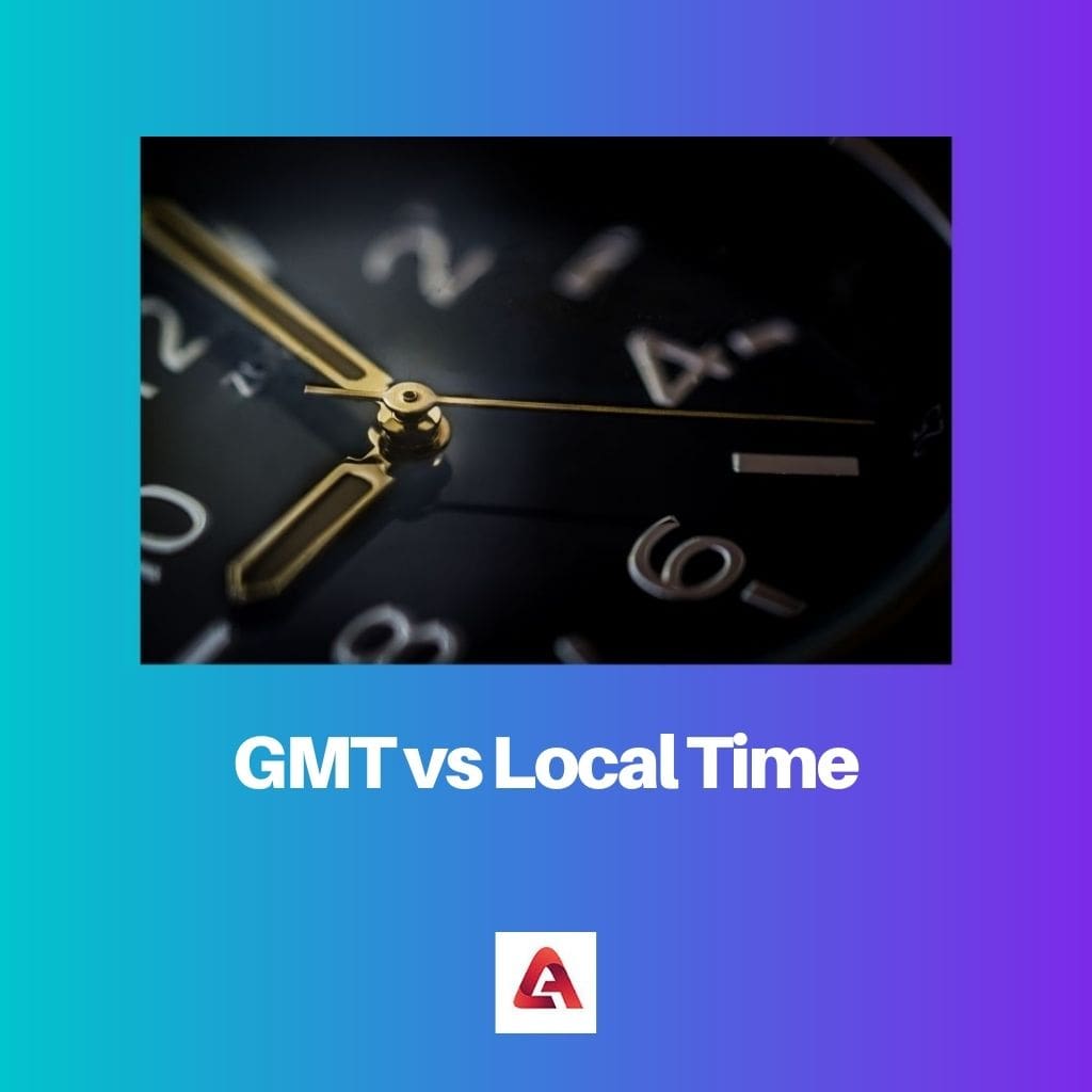 GMT vs Local Time 1