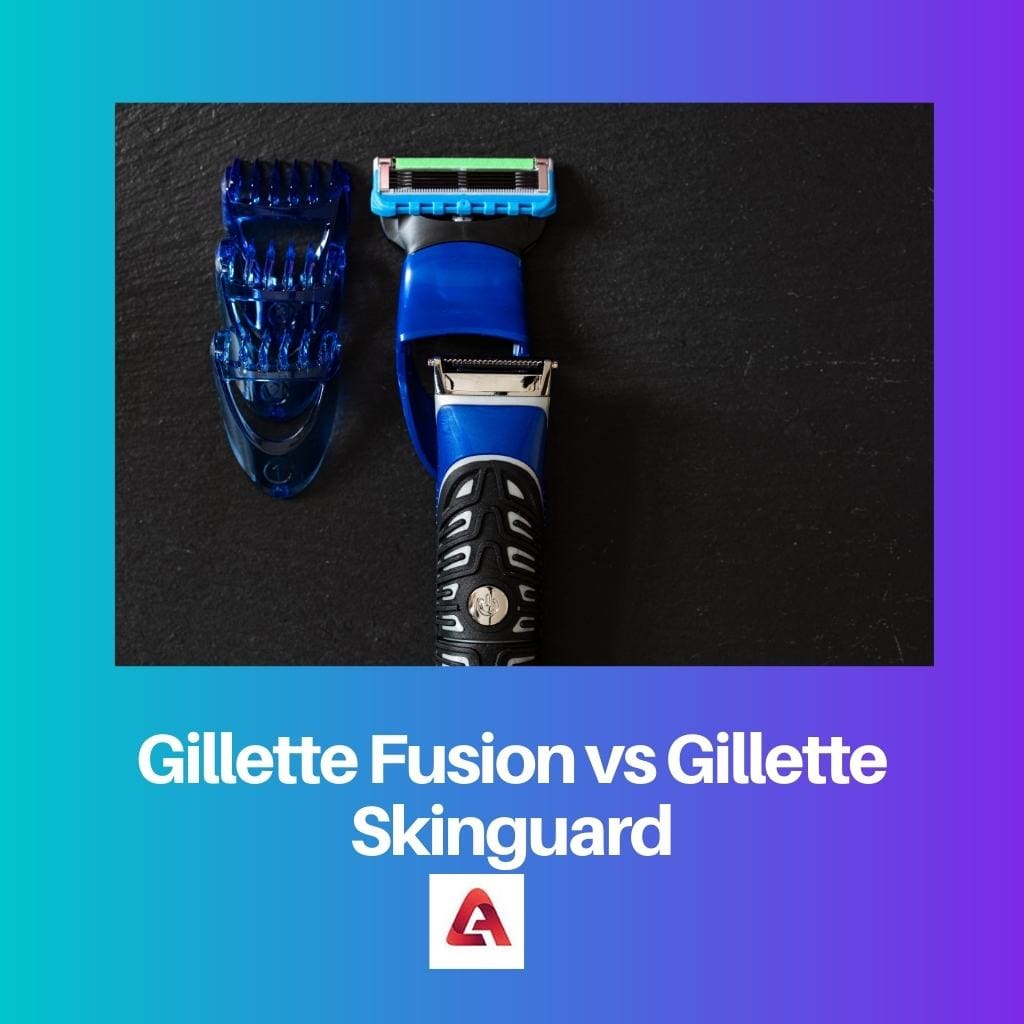 Gillette Fusion vs Gillette Skinguard