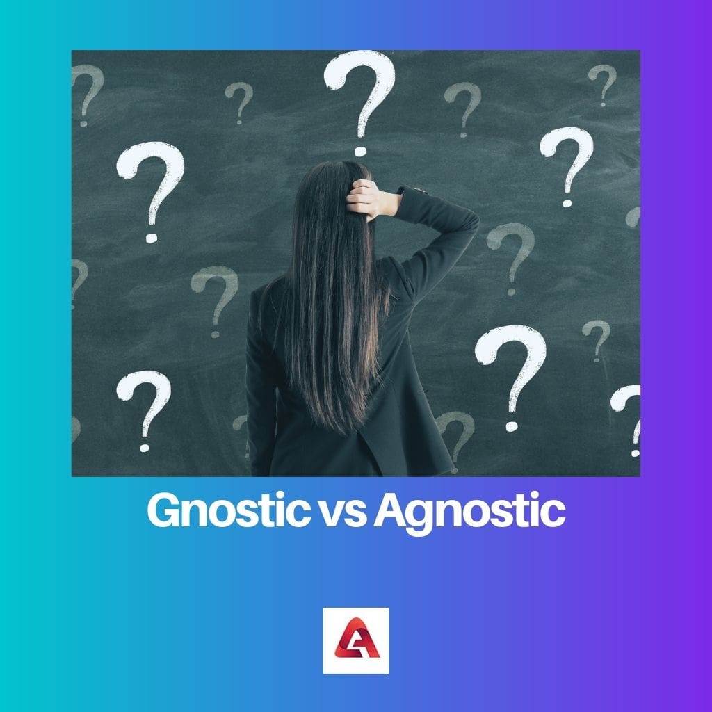 Gnostic vs Agnostic