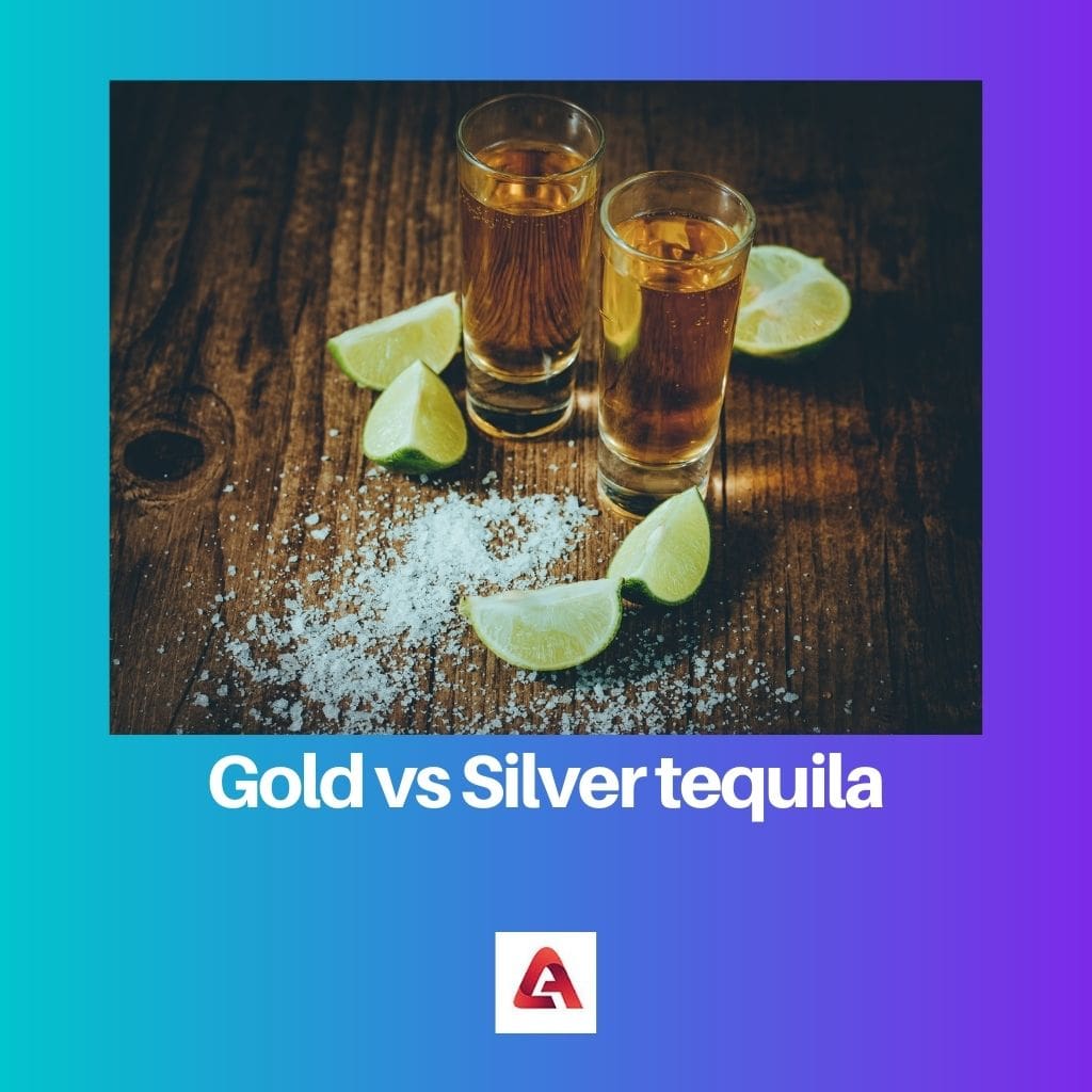 Gold vs Silver tequila