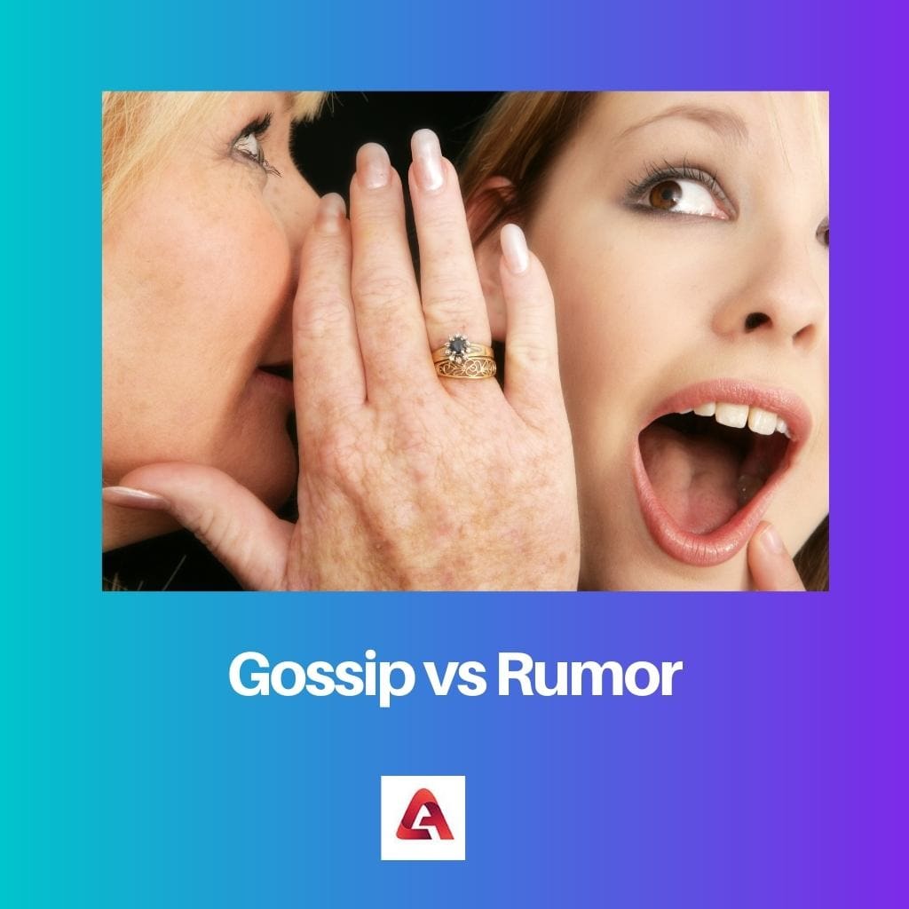 Gosip vs Rumor