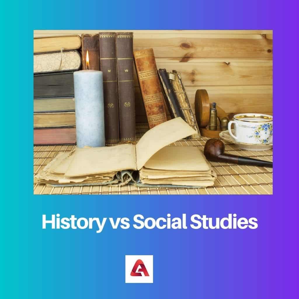 Historie vs sociální studia