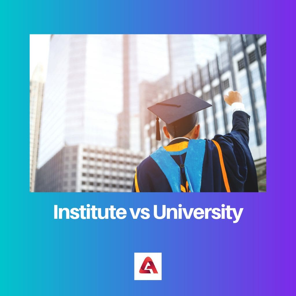 Viện vs Đại học 1