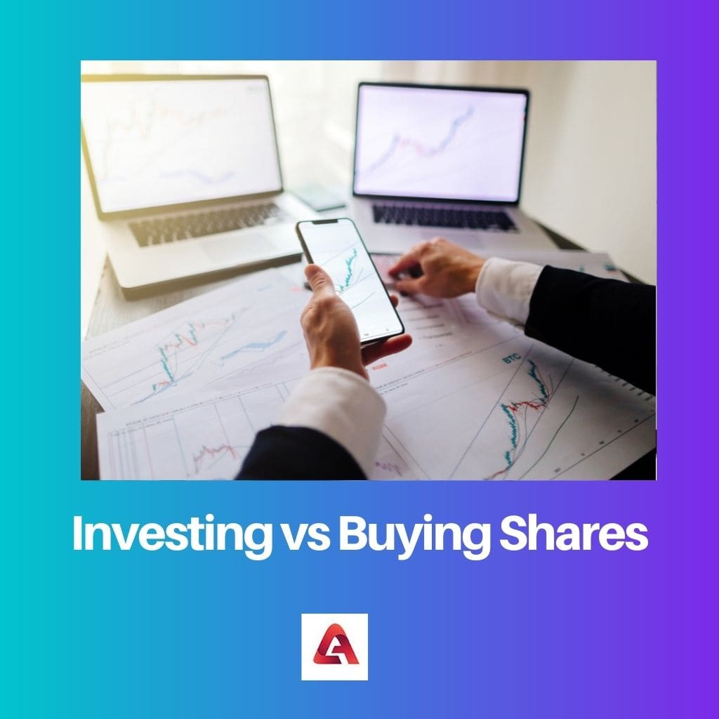 Invertir vs comprar acciones