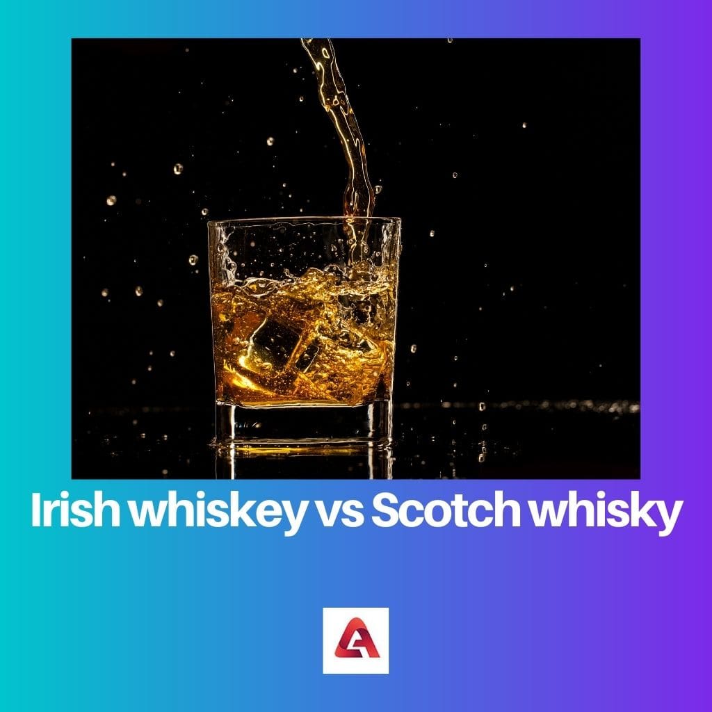 Irischer Whiskey gegen schottischen Whiskey