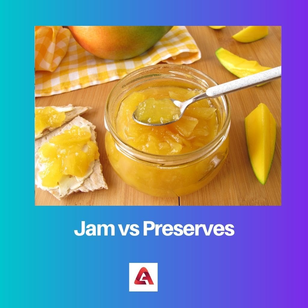 Jam vs Preserves