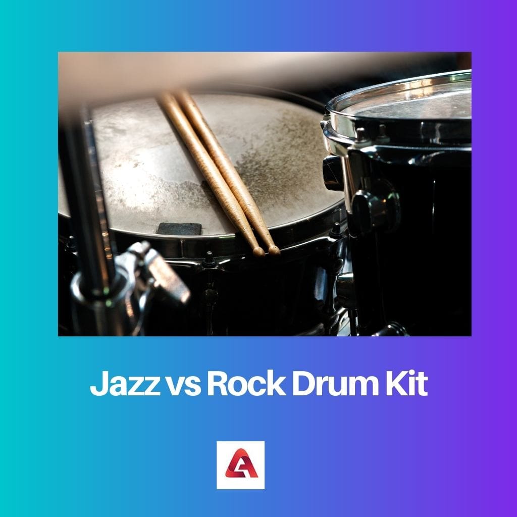 Jazz vs Rock Drum Kit