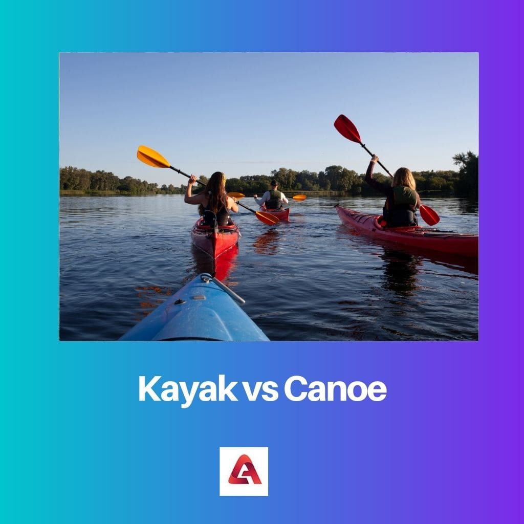 Chèo thuyền kayak vs ca nô