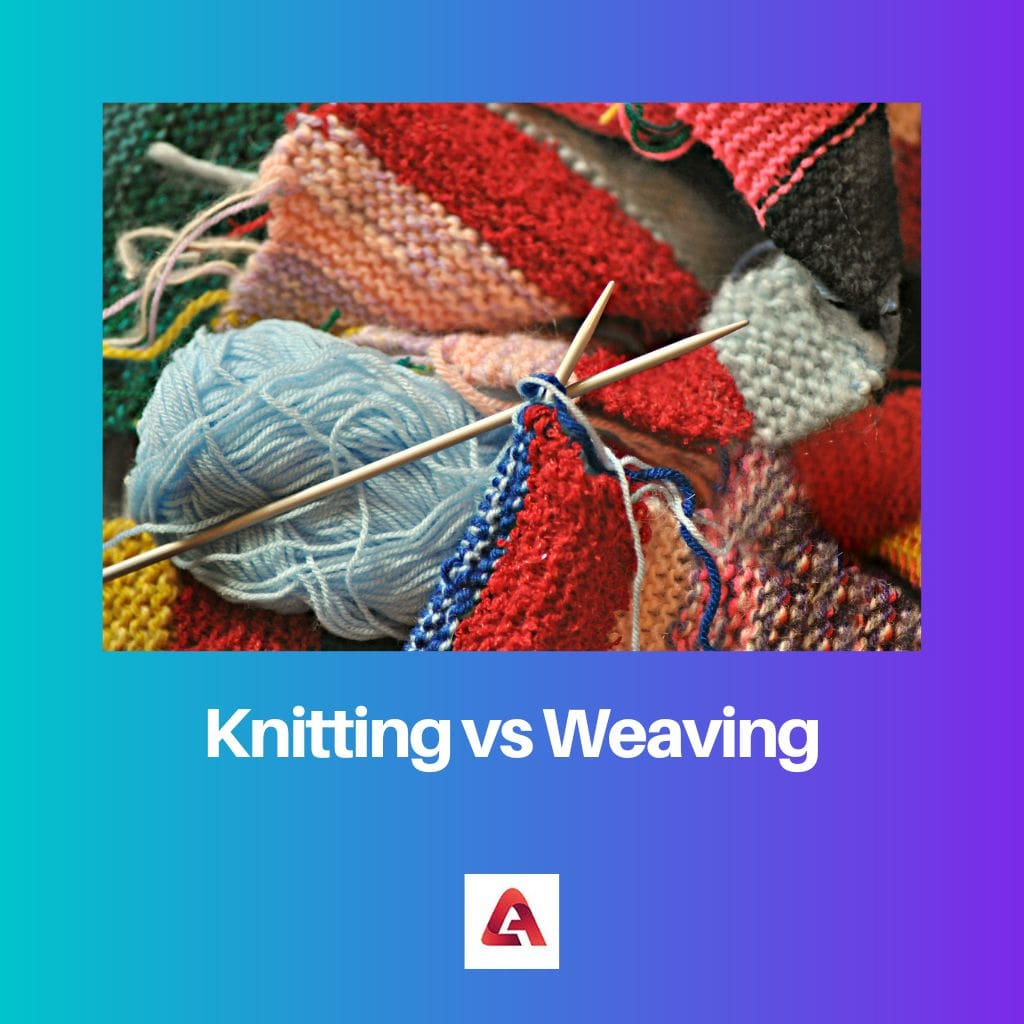 Pletenje vs tkanje