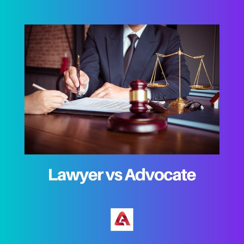 Δικηγόρος vs Συνήγορος