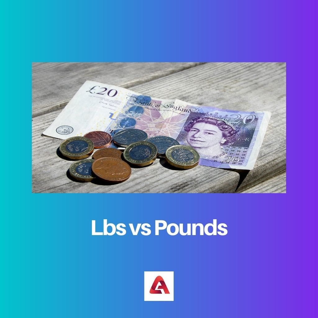 Lbs vs Pound