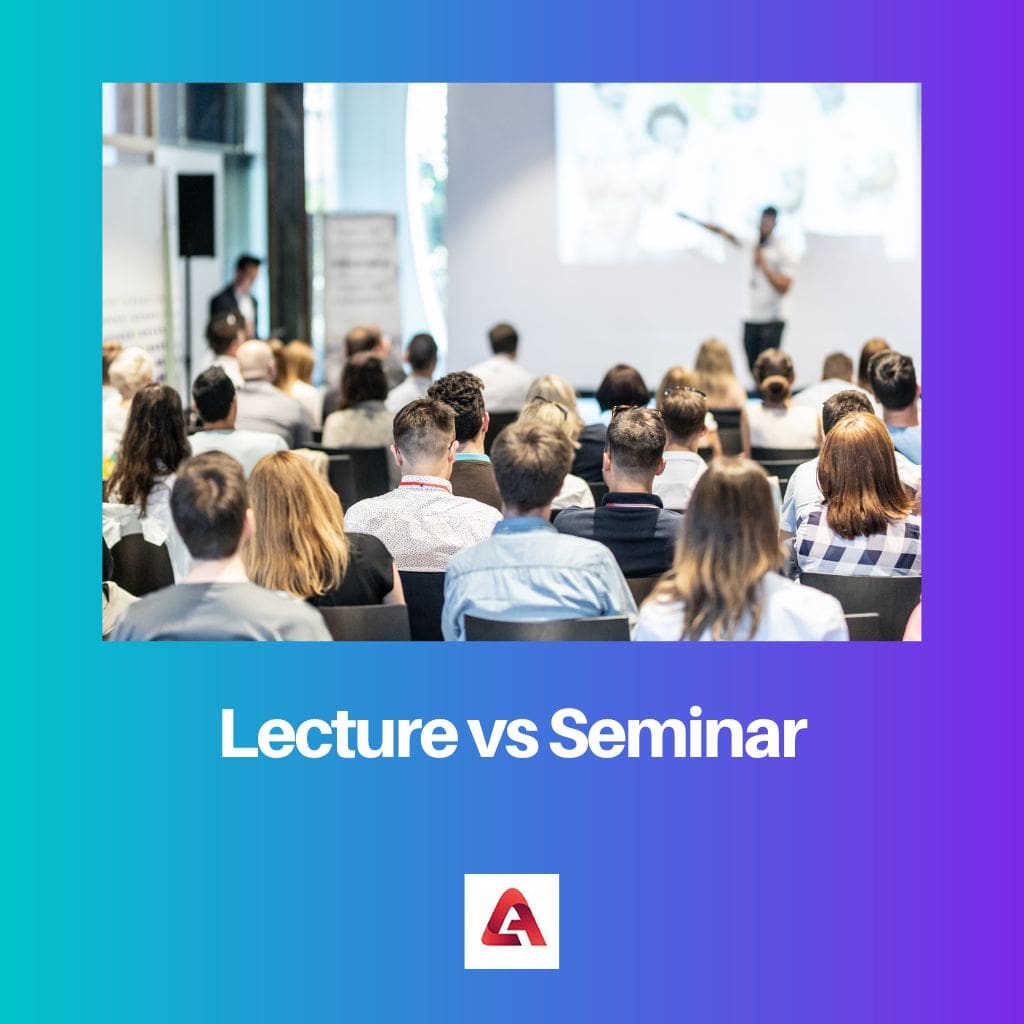 Lecture vs Seminar