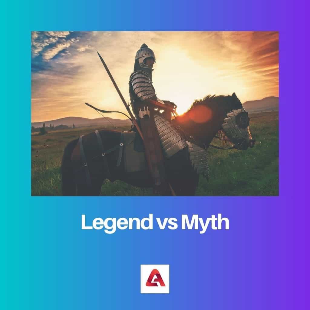 Legende versus mythe