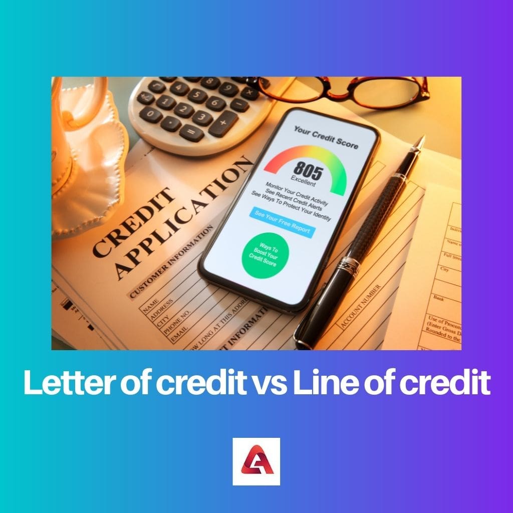 Carta de crédito vs Línea de crédito