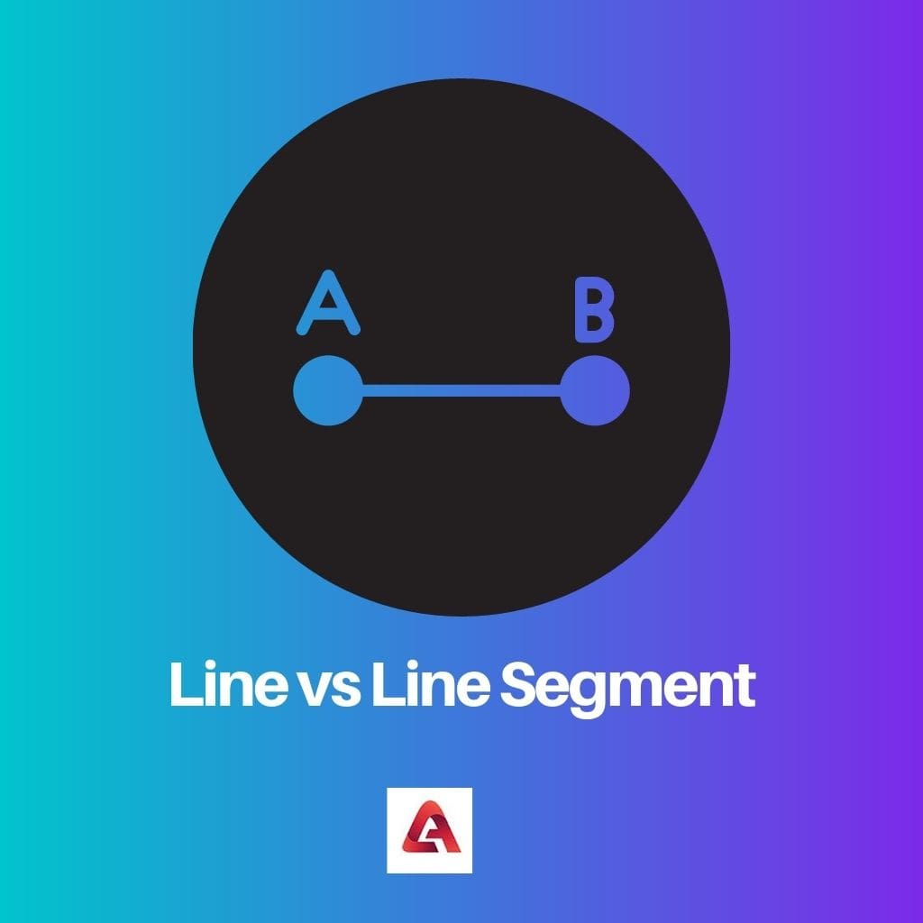 Line vs Line Segment
