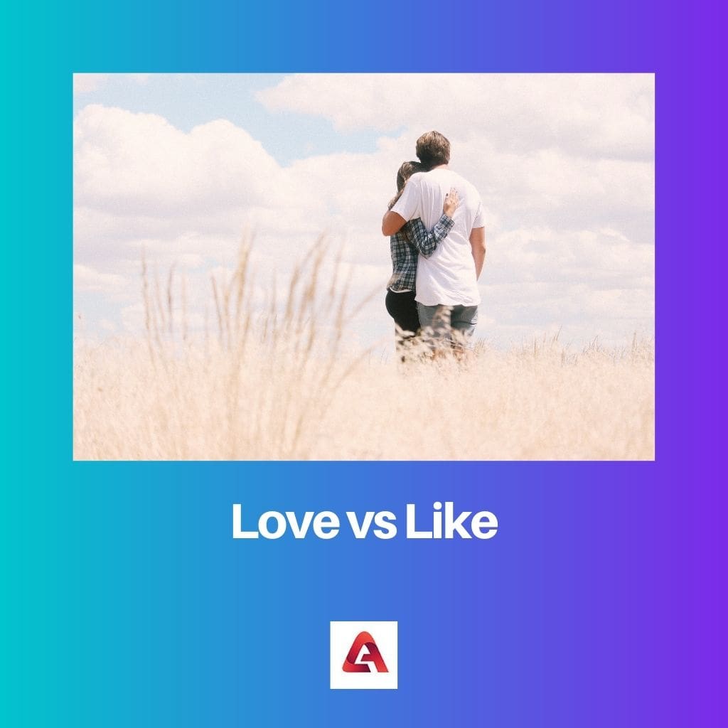 Love vs Like