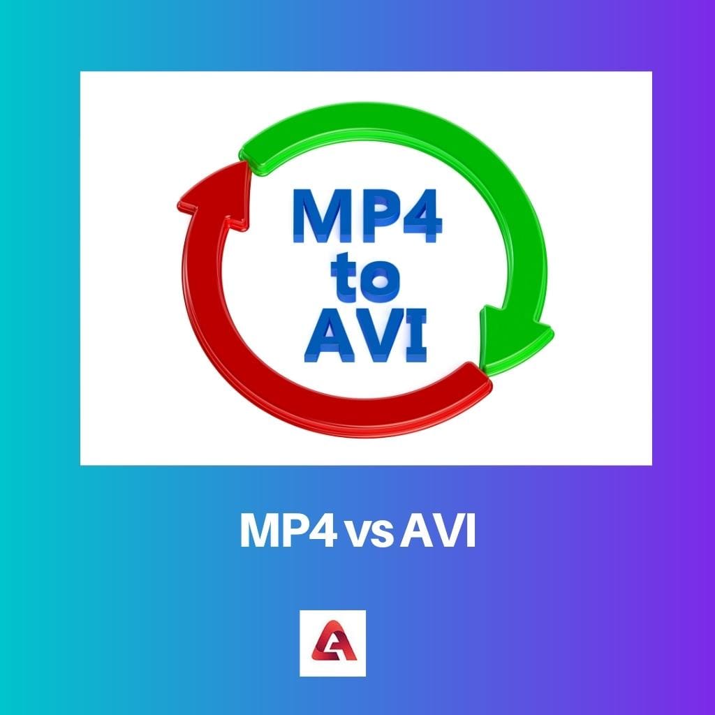 MP4 vs AVI