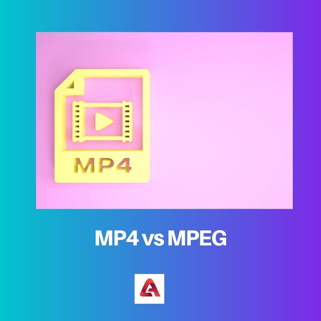 MP4 vs MPEG 1
