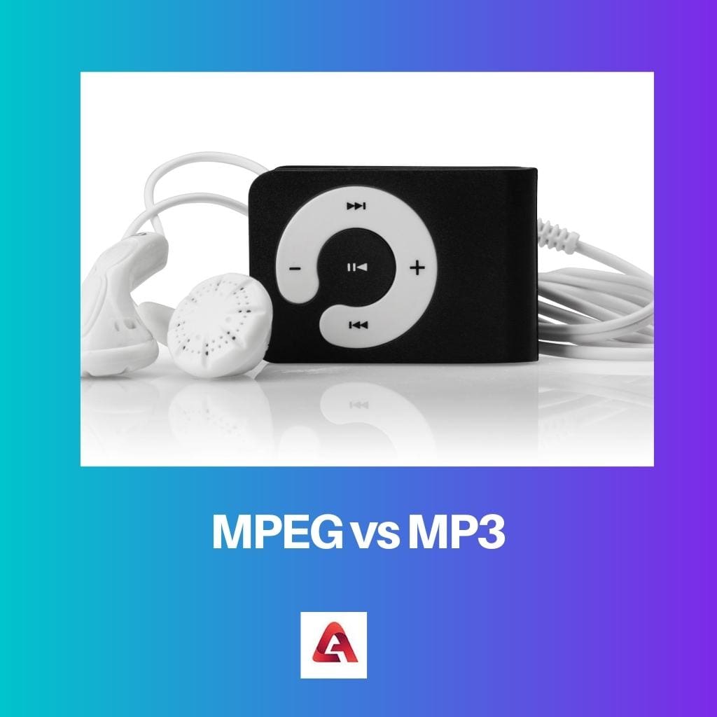 MPEG vs MP3