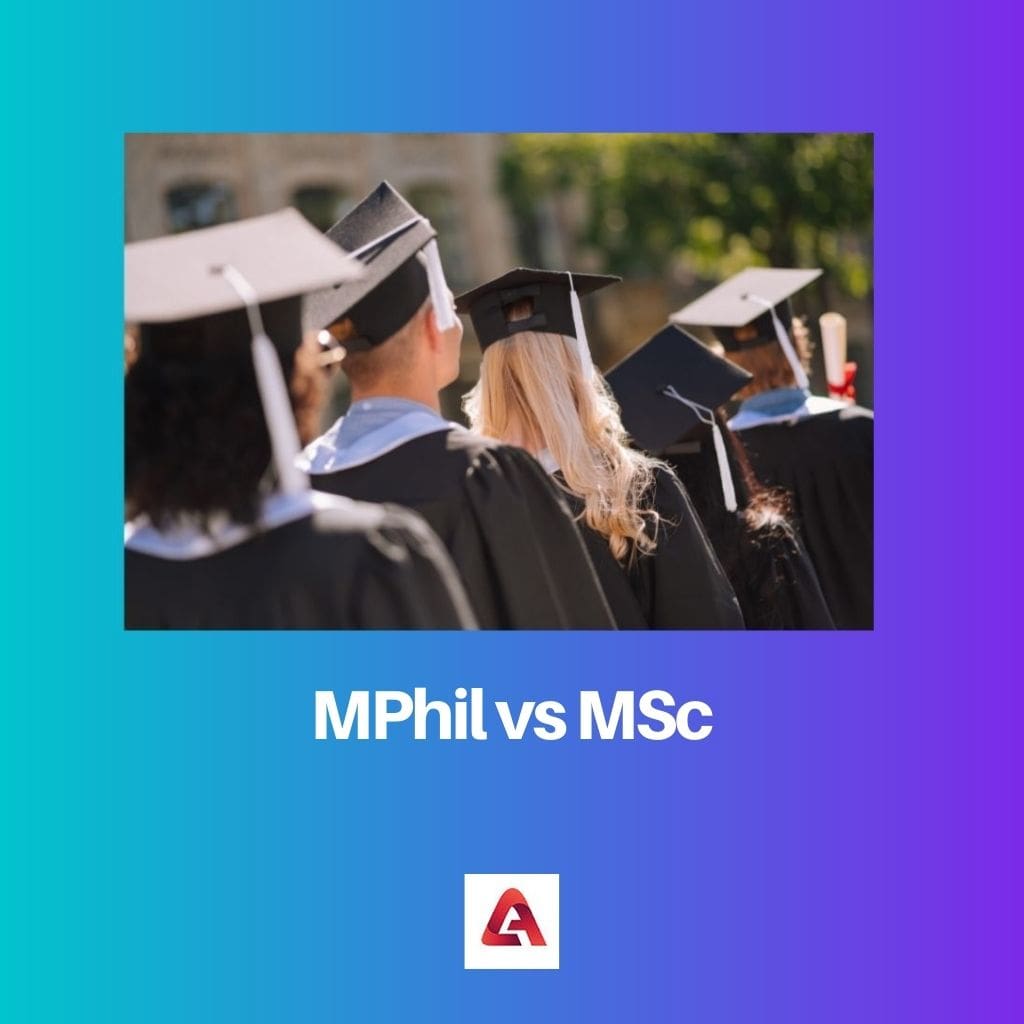 MPhil vs MSc 1