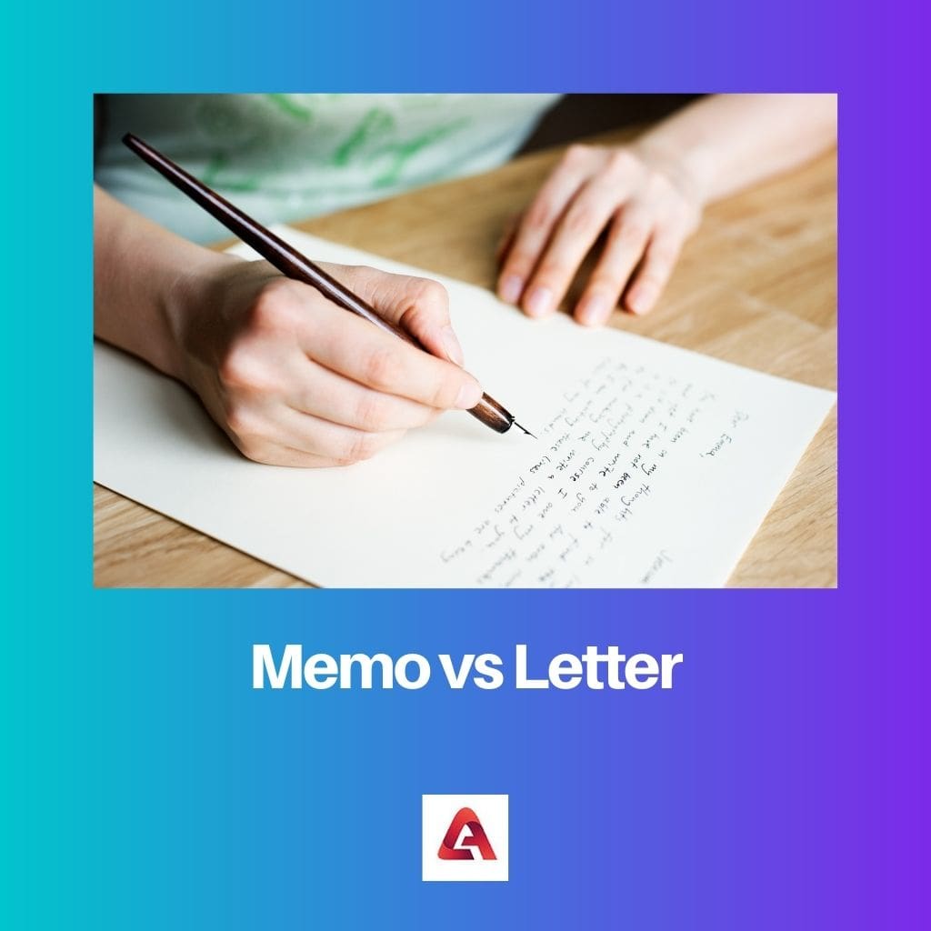 Memo vs Letter