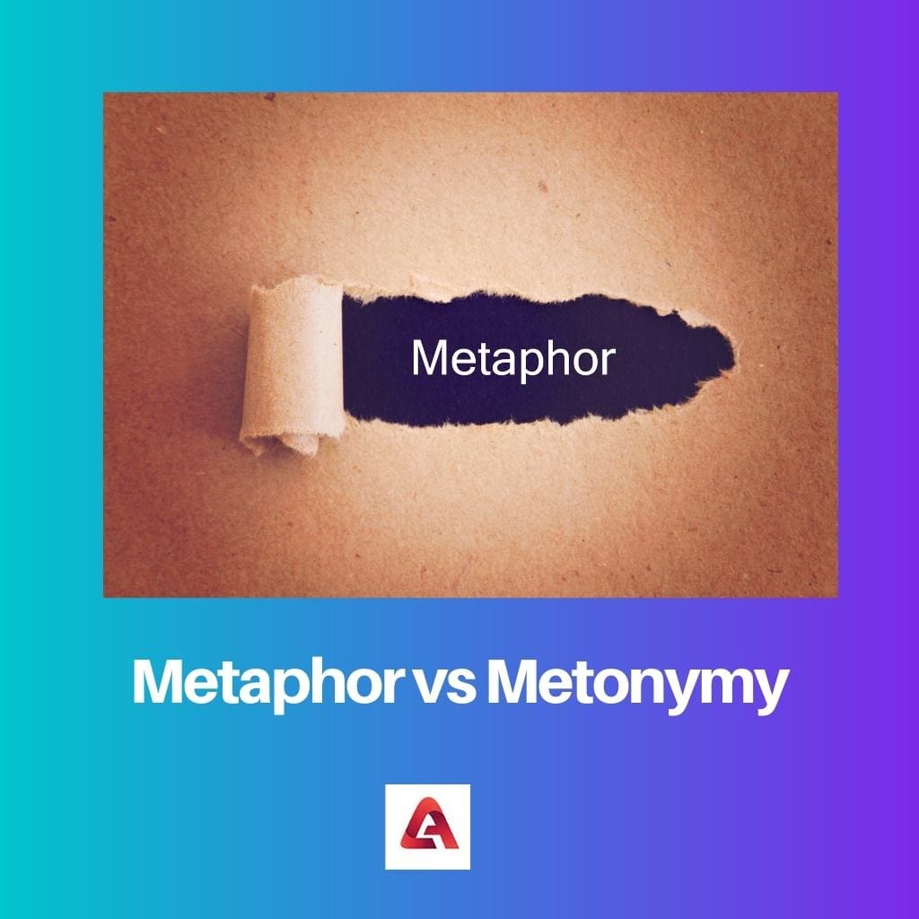 Metaphor vs Metonymy