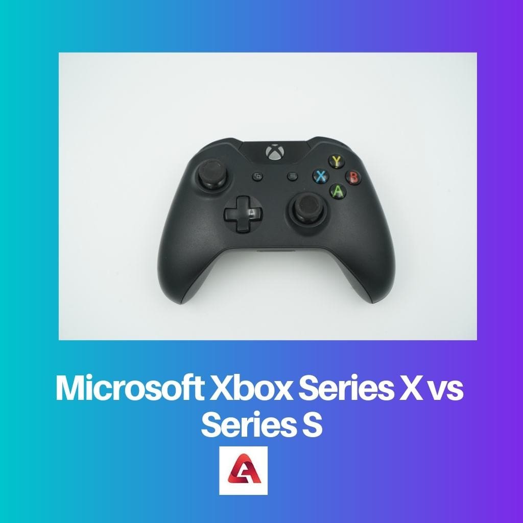 Microsoft Xbox Series X versus Series S