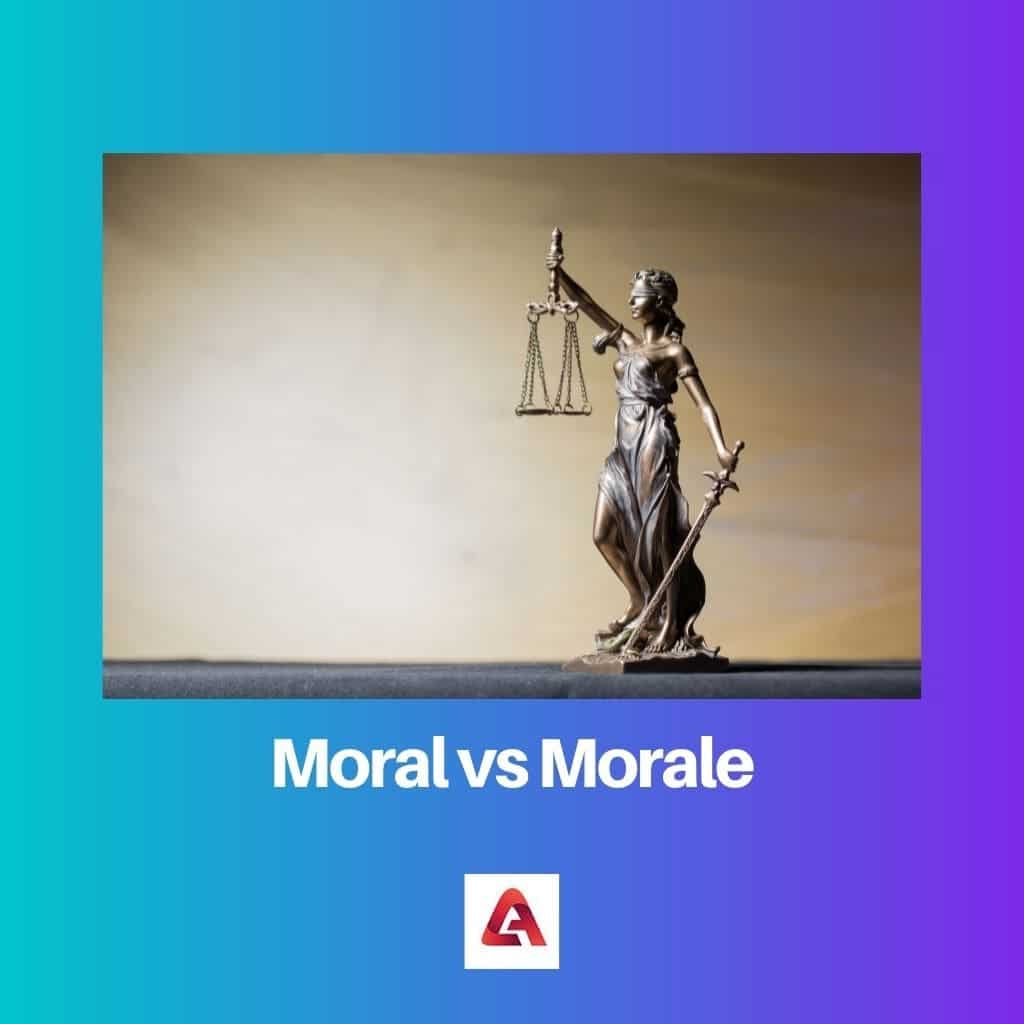 difference-between-moral-and-morale