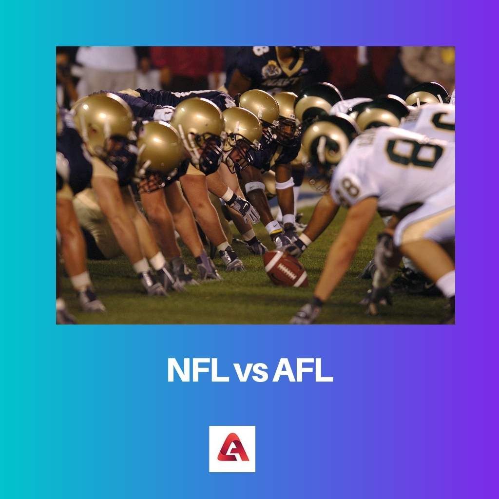 NFL vs AFL