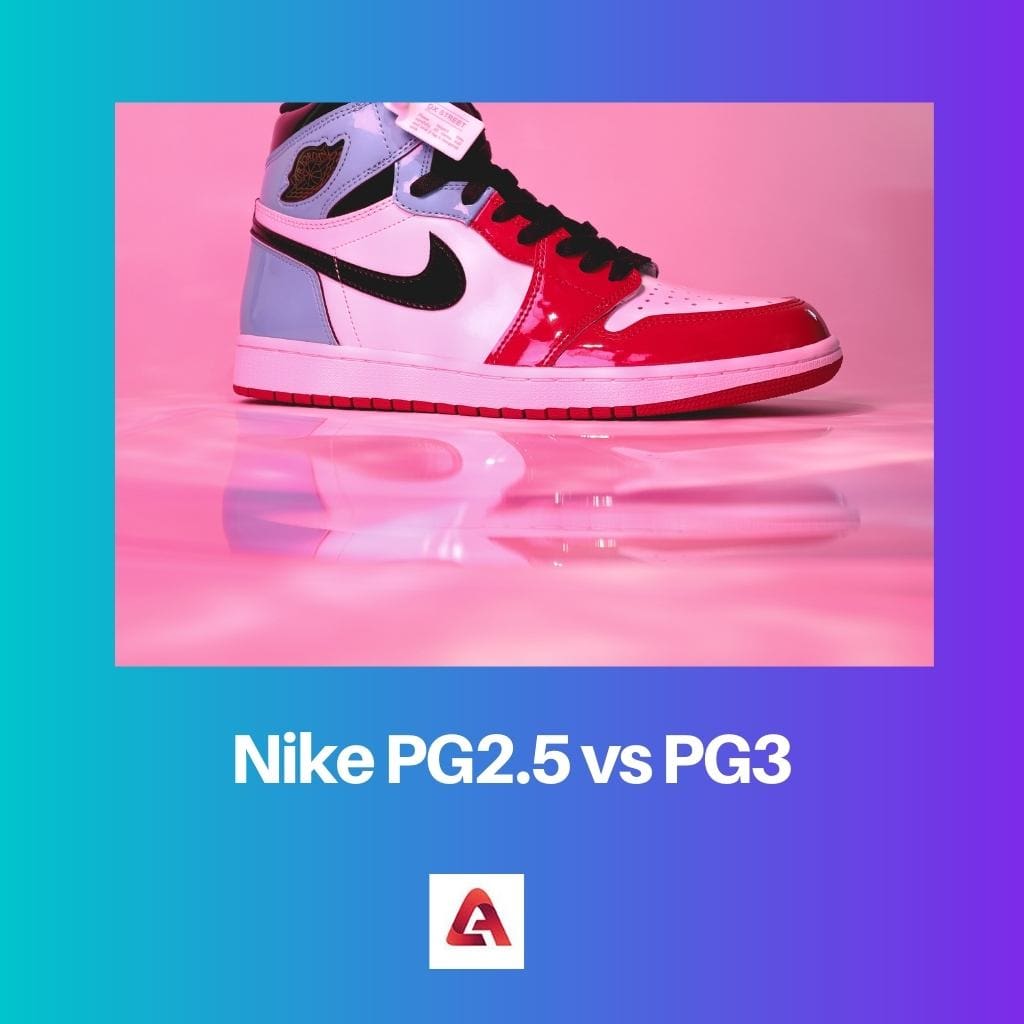 Nike PG2.5 frente a PG3