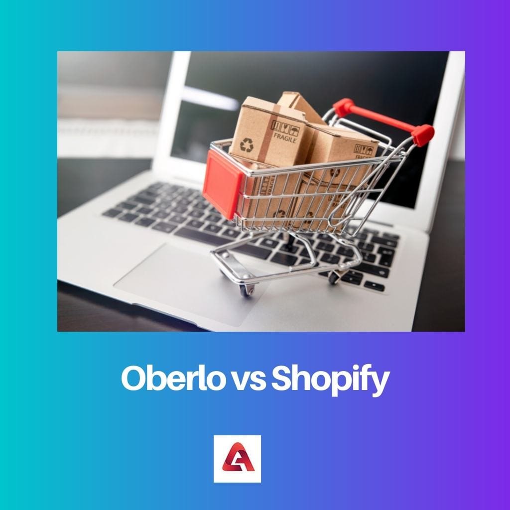 Oberlo so với Shopify 1