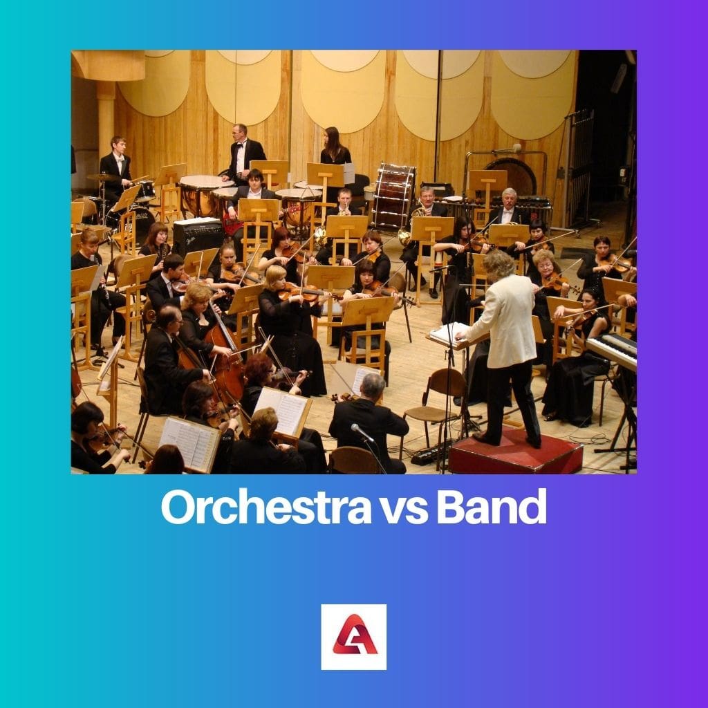 Orkester vs bänd