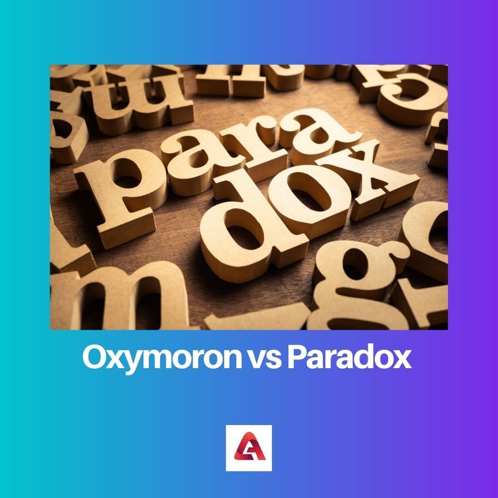 Oxymoron vs