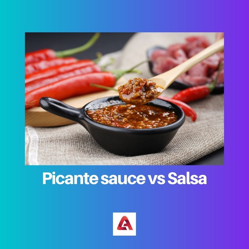 Picante sauce vs Salsa