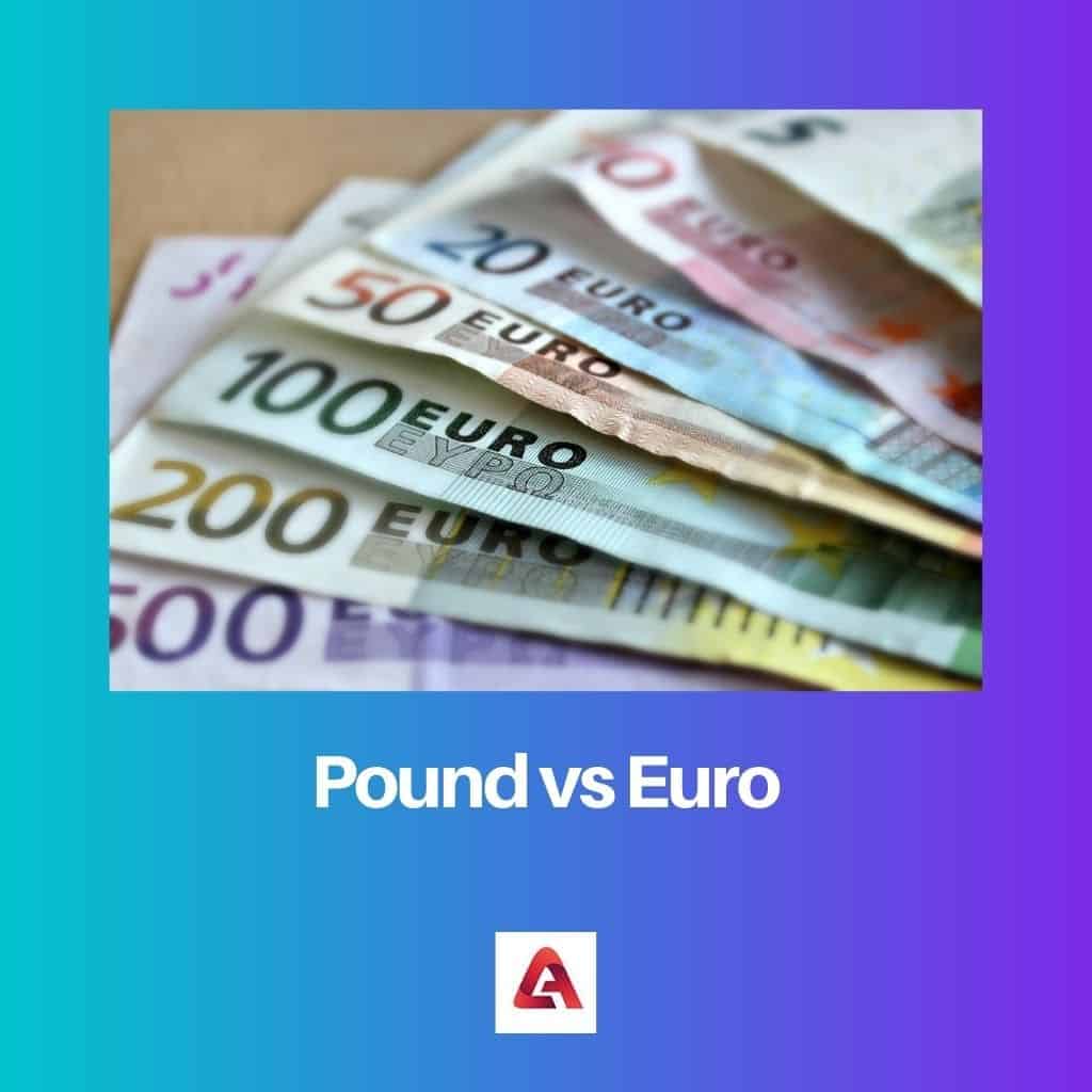 Pound vs Euro Difference and Comparison