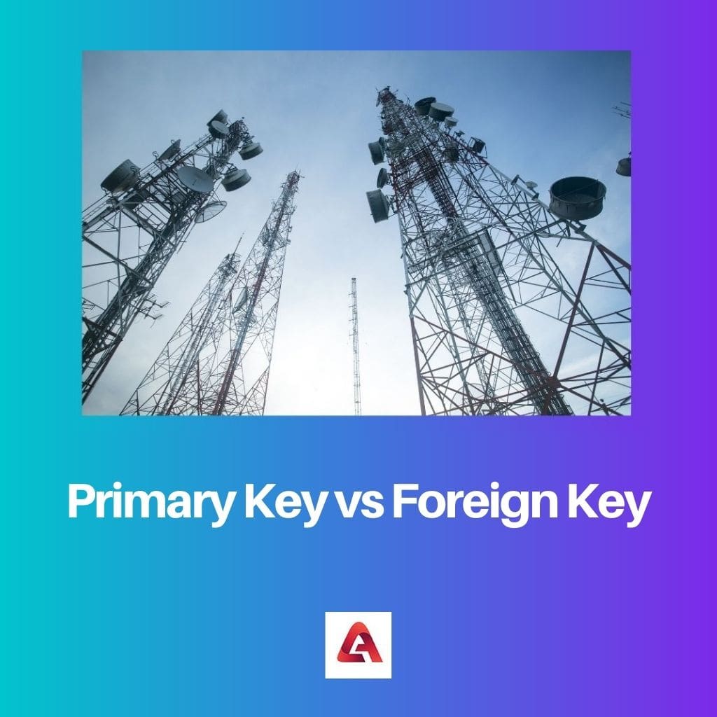 Primary Key vs Foreign Key 1