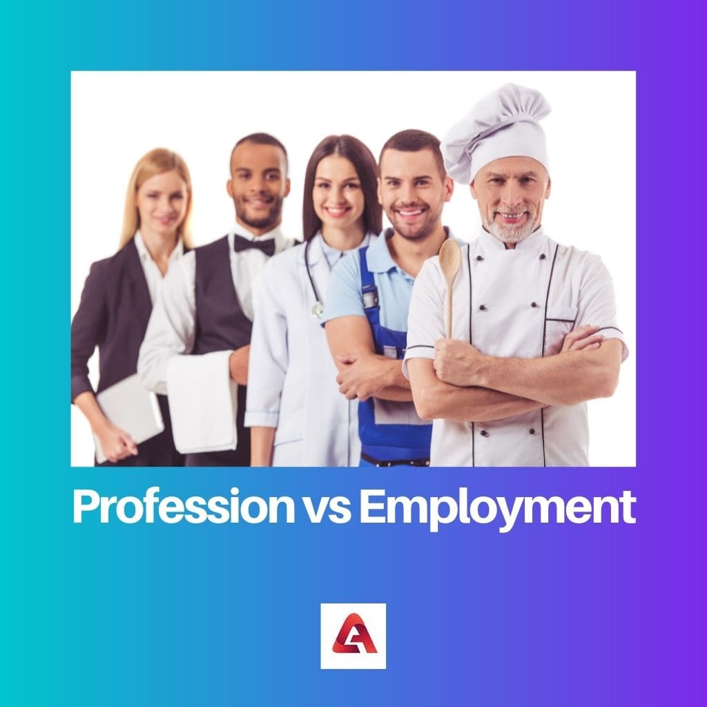 Professione vs occupazione