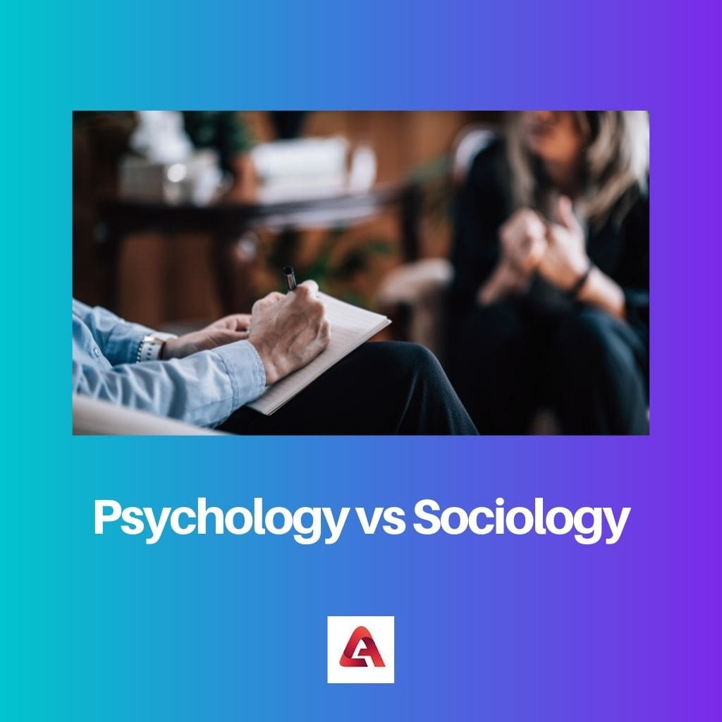 Psychologie versus sociologie